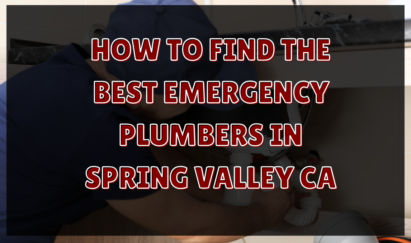 best emergency plumbers Spring Valley CA rates