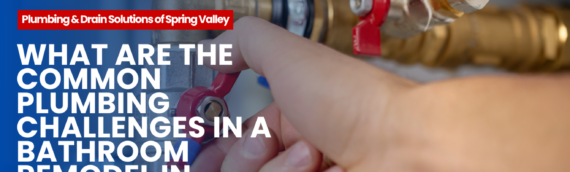 What Are the Common Plumbing Challenges in a Bathroom Remodel in Spring Valley, California?