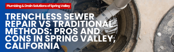 Trenchless Sewer Repair vs Traditional Methods: Pros and Cons in Spring Valley, California