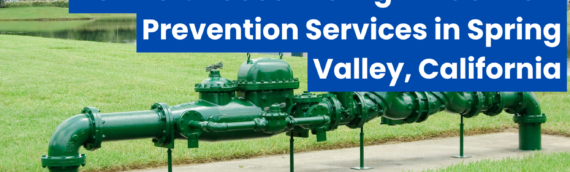 How to Choose the Right Backflow Prevention Services in Spring Valley, California