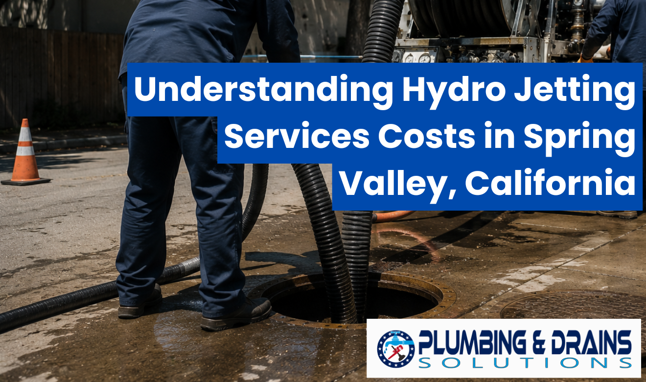 hydro jetting services in Spring Valley cost