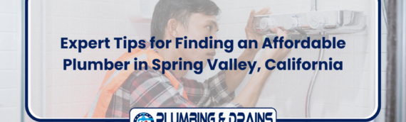 Expert Tips for Finding an Affordable Plumber in Spring Valley, California