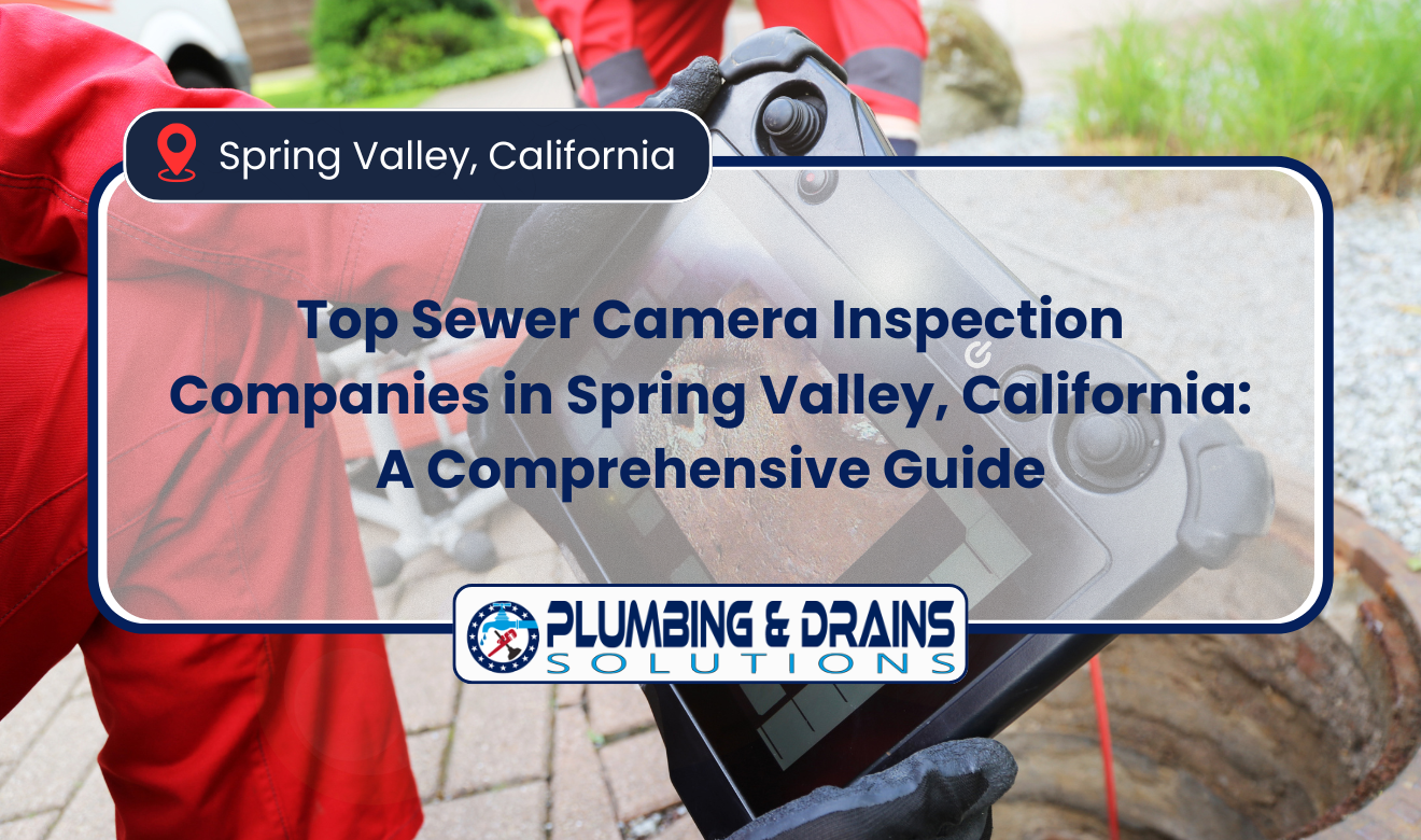 sewer camera inspection companies Spring Valley