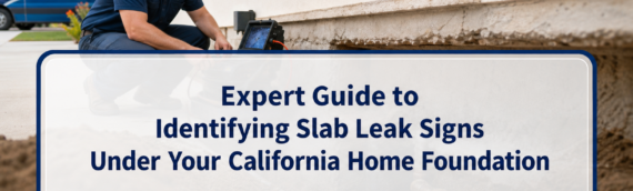 Expert Guide to Identifying Slab Leak Signs Under Your California Home Foundation